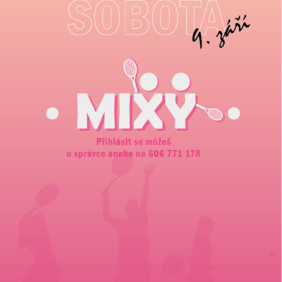 Klubový turnaj - mixy (9.9.20232) Klubový turnaj - mixy (9.9.20232)
